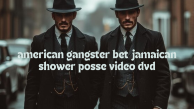 american gangster bet jamaican shower posse video dvd