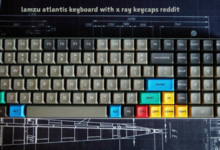 lamzu atlantis keyboard with x ray keycaps reddit