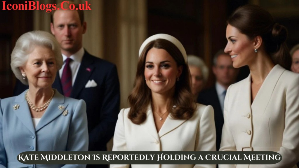 Kate Middleton Is Reportedly Holding a Crucial Meeting