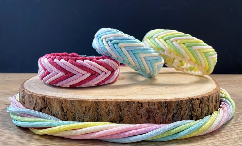 Making a paracord bracelet