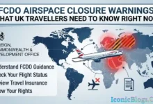 FCDO Airspace Closure Warnings