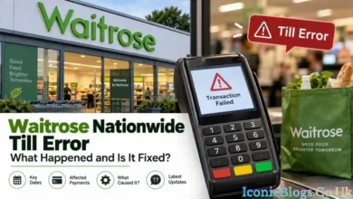 Waitrose Nationwide Till Error