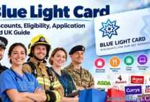 Blue Light Card