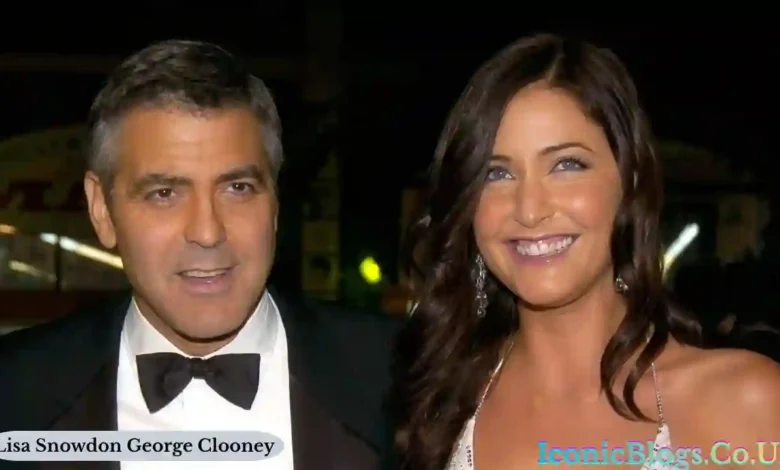 Lisa Snowdon George Clooney